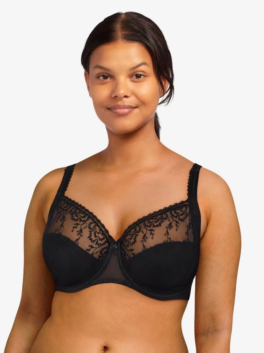 Chantelle Every Curve Full Cup Bra in Black - Supportive & Comfortable Lingerie