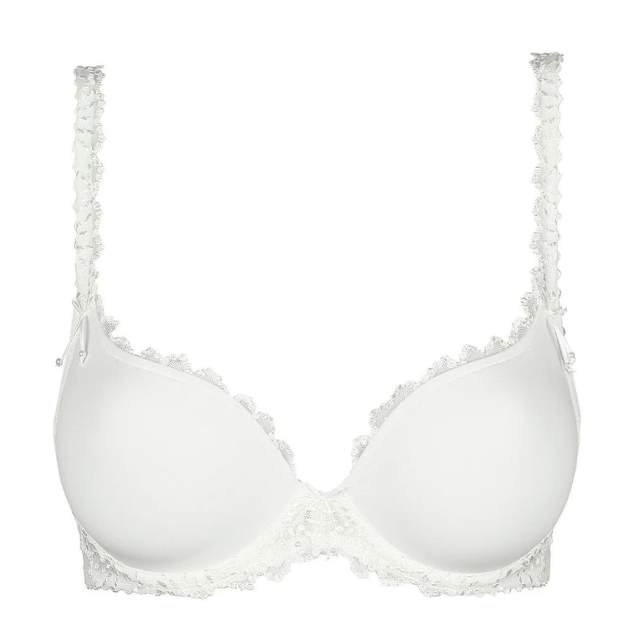 Wix Marie Jo Jane Black Heart Shape Bra for Women - Comfortable Lace Underwear