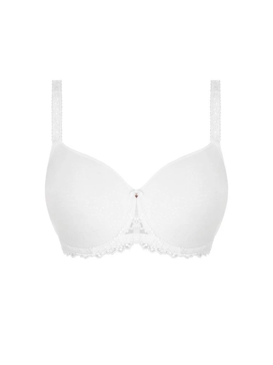 Fantasie Ana Underwire Moulded T-Shirt Bra with Side Support – Comfortable Full Cup Lace Design