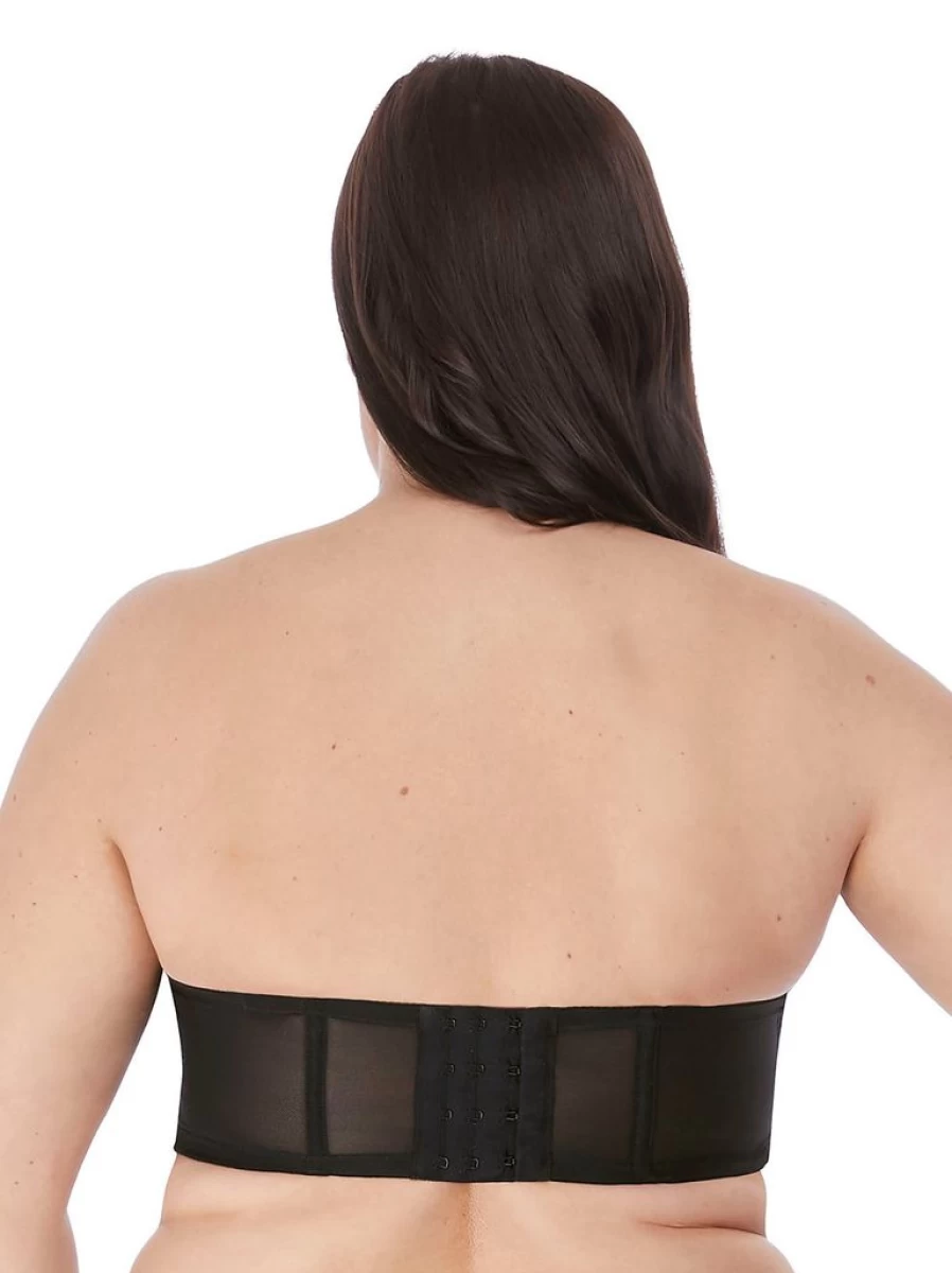 Elomi Smooth Strapless Bra – Full Bust Support, Comfort Fit, T-Shirt Friendly, Plus Size Options
