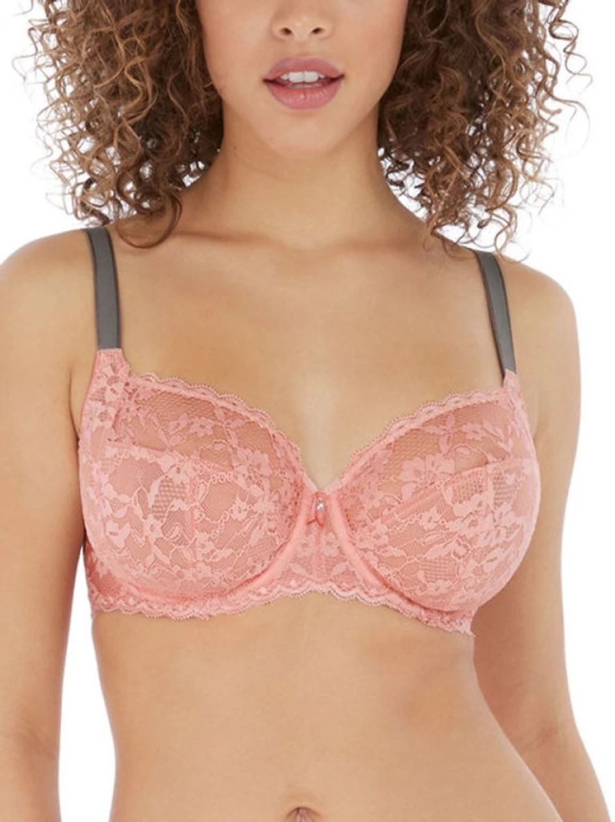 Freya Offbeat Side Support Bra - Full Bust Underwire Comfort Bra for Women