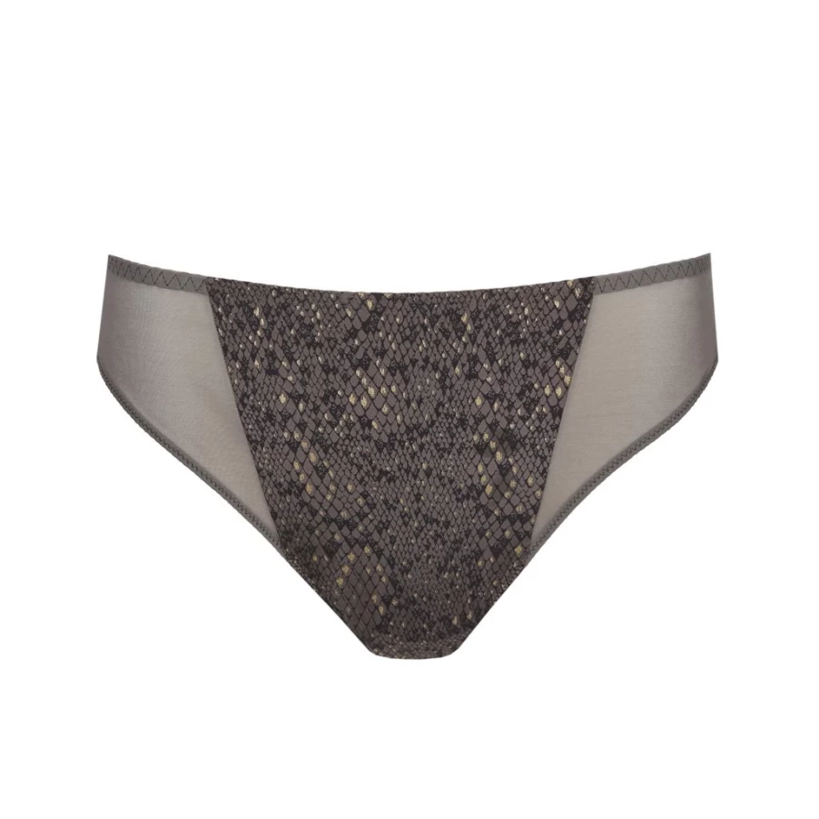 Primadonna Twist Villemin Rio Brief in Kitten Grey - Comfortable and Stylish Underwear