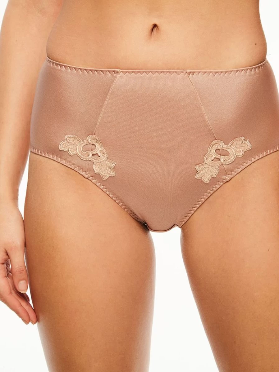 Chantelle Hedona High Waisted Brief - Luxury Women's Underwear Comfortable Cotton French Designer Panties