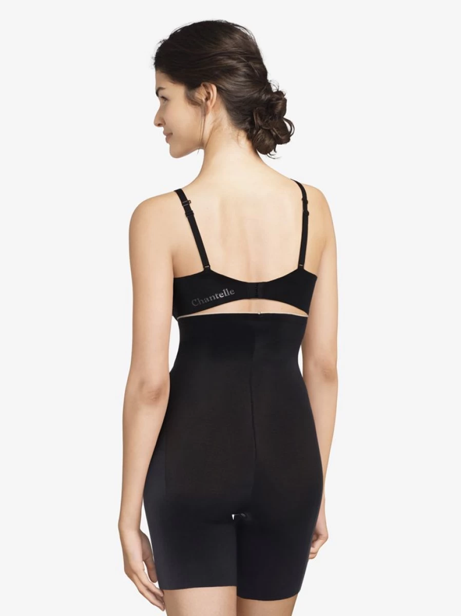 Chantelle High Waisted Tummy Control Thigh Slimmer Shapewear for Women
