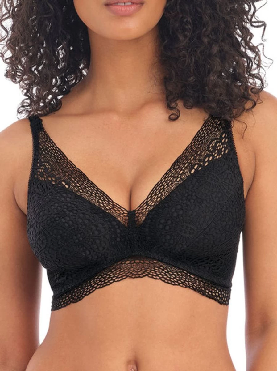 Freya Erin Lace Bralette - Comfortable Underwire Bra with Soft Cup & Adjustable Straps