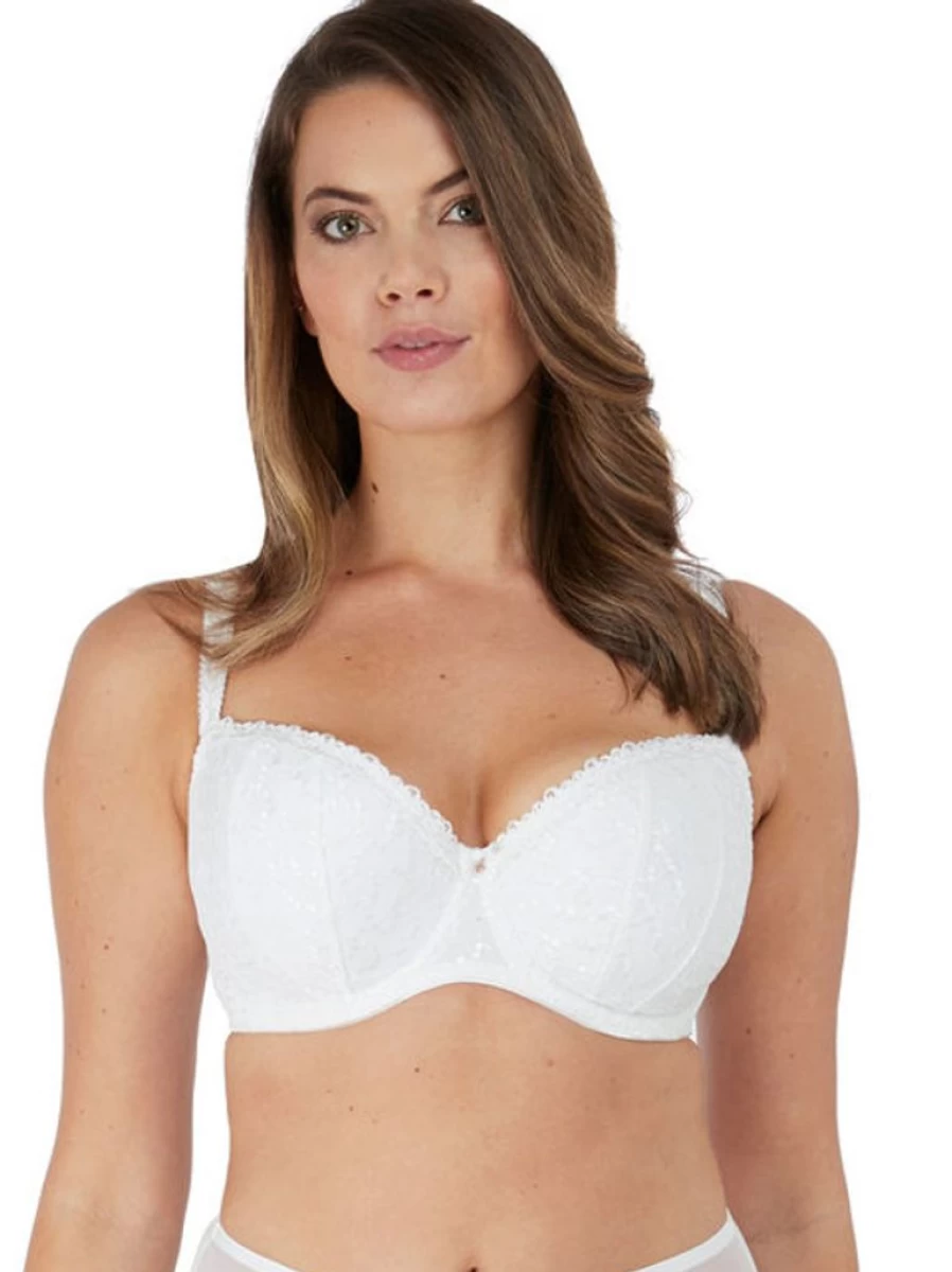Fantasie Ana Padded Balconette Bra - Supportive Full Cup Lace Underwire Bra for Women