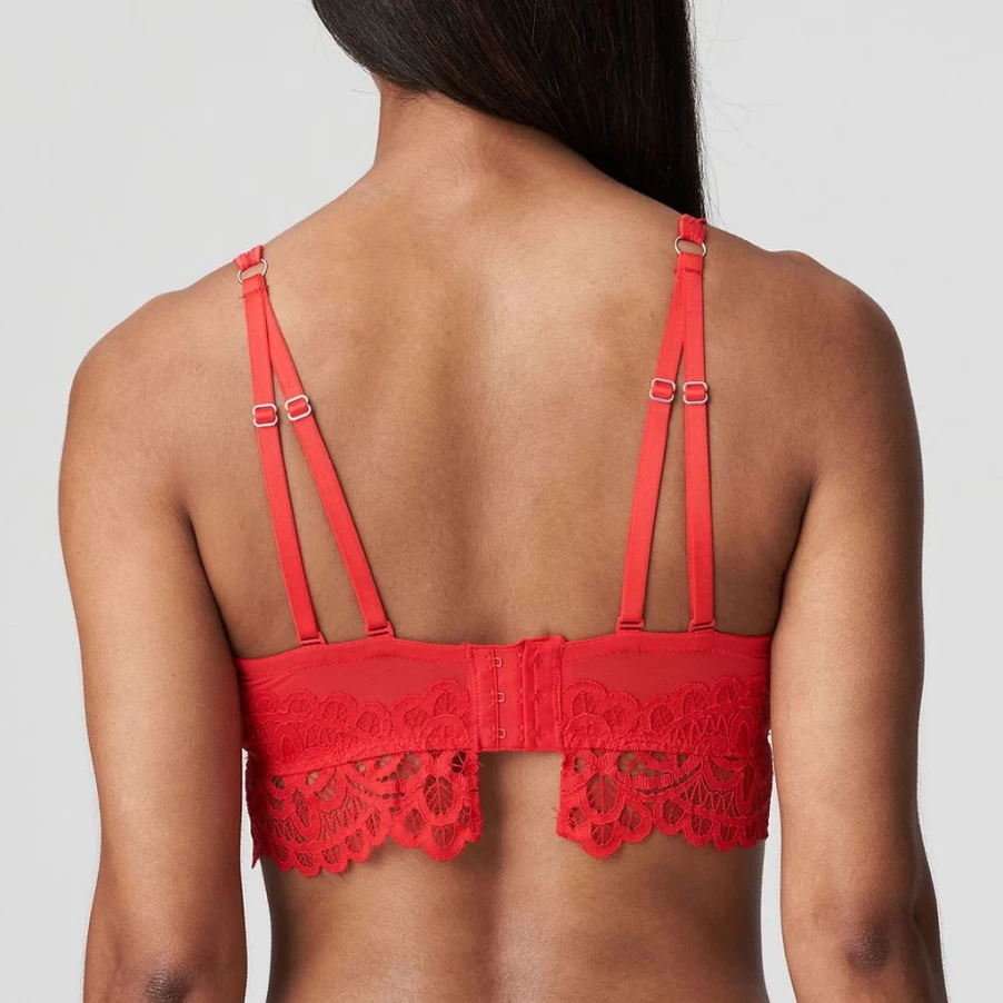 Primadonna Twist First Night Red Triangle Bra - Comfortable & Stylish Lingerie