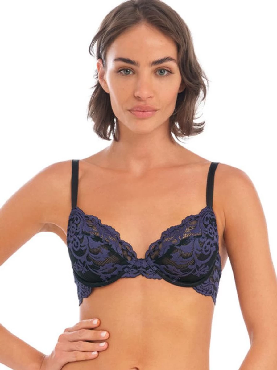 Wacoal Instant Icon Underwire Bra - Comfortable & Supportive Lace T-Shirt Bra for Women