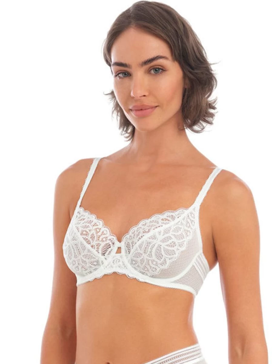 Wacoal Raffine Underwire Bra - Comfortable & Supportive Full Coverage Lace Bra for Women
