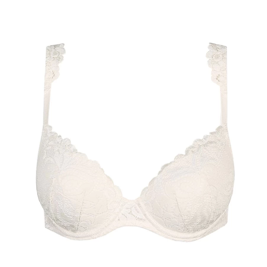 Wix Marie Jo Elis Heart Shape Bra in Natural Ivory - Comfortable Lace Underwire Lingerie