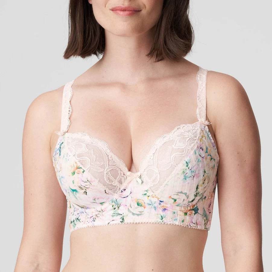 Primadonna Madison Longline Deep Plunge Bra in Pink Diamond | Supportive & Sexy Lingerie