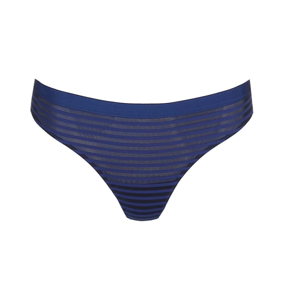 Wix Navy Marie Jo L'Aventure Salvador Thong Underwear for Women
