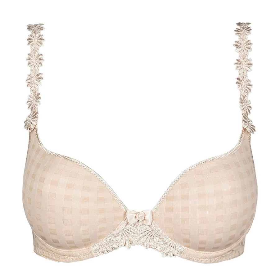Wix Marie Jo Avero Heart Shape Padded Bra for Women - Comfortable Lace Underwire Push Up Bra