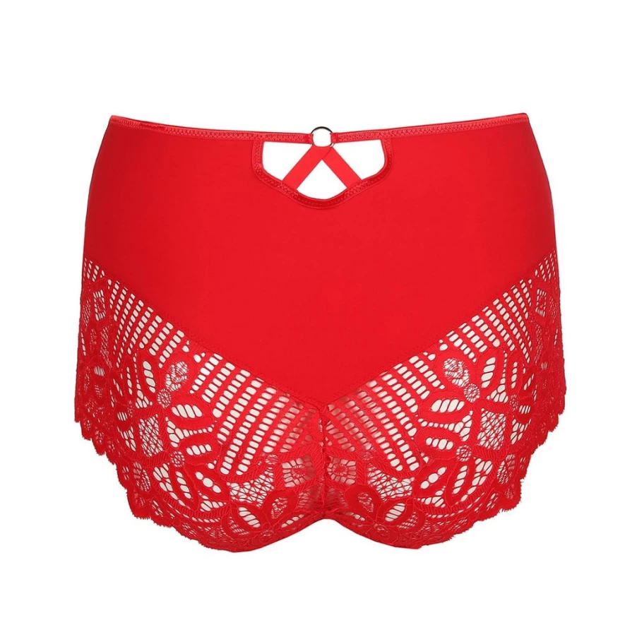 Primadonna Twist First Night Full Brief Women's Underwear in Red