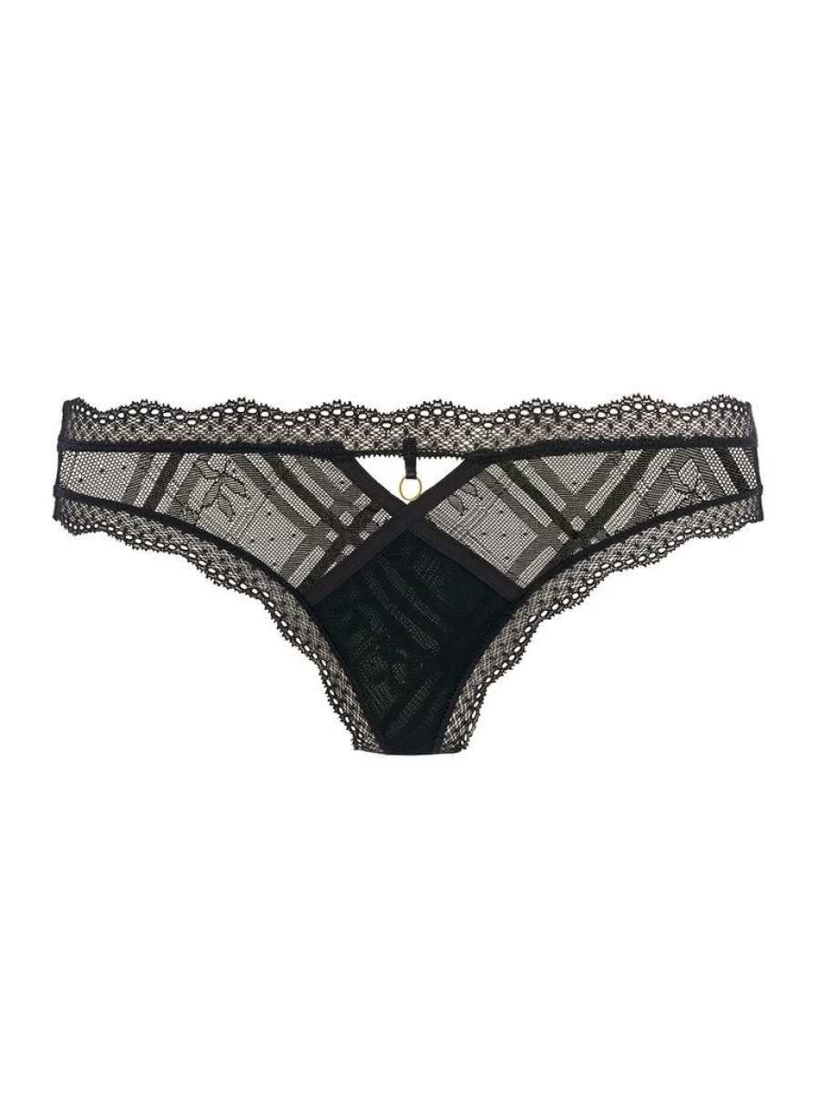 Freya Fatale Brief - Black Lingerie Underwear by Freya