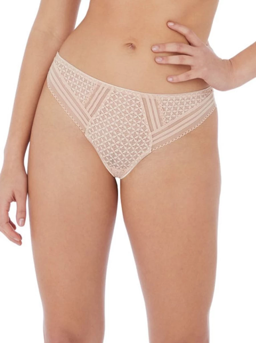 Freya Viva Lace Brazilian Thong - Comfortable Lingerie Underwear for Women