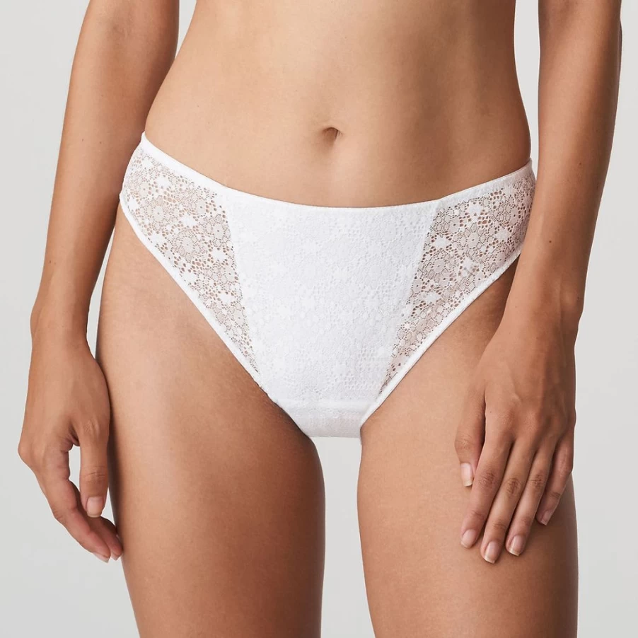Primadonna Twist Eprius Rio Brief in White - Comfortable Women's Underwear