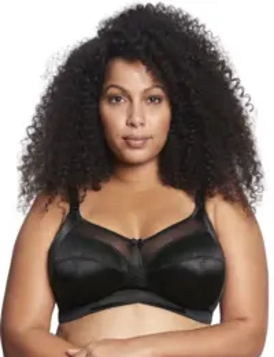 Wix Goddess Keira Wireless Bra - Comfortable Non-Wired Lace Bralette for Women