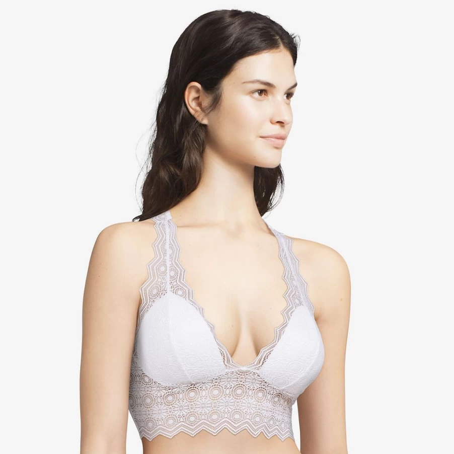 Passionata Georgia Padded Bralette - Comfortable Lace Underwire Bra for Women
