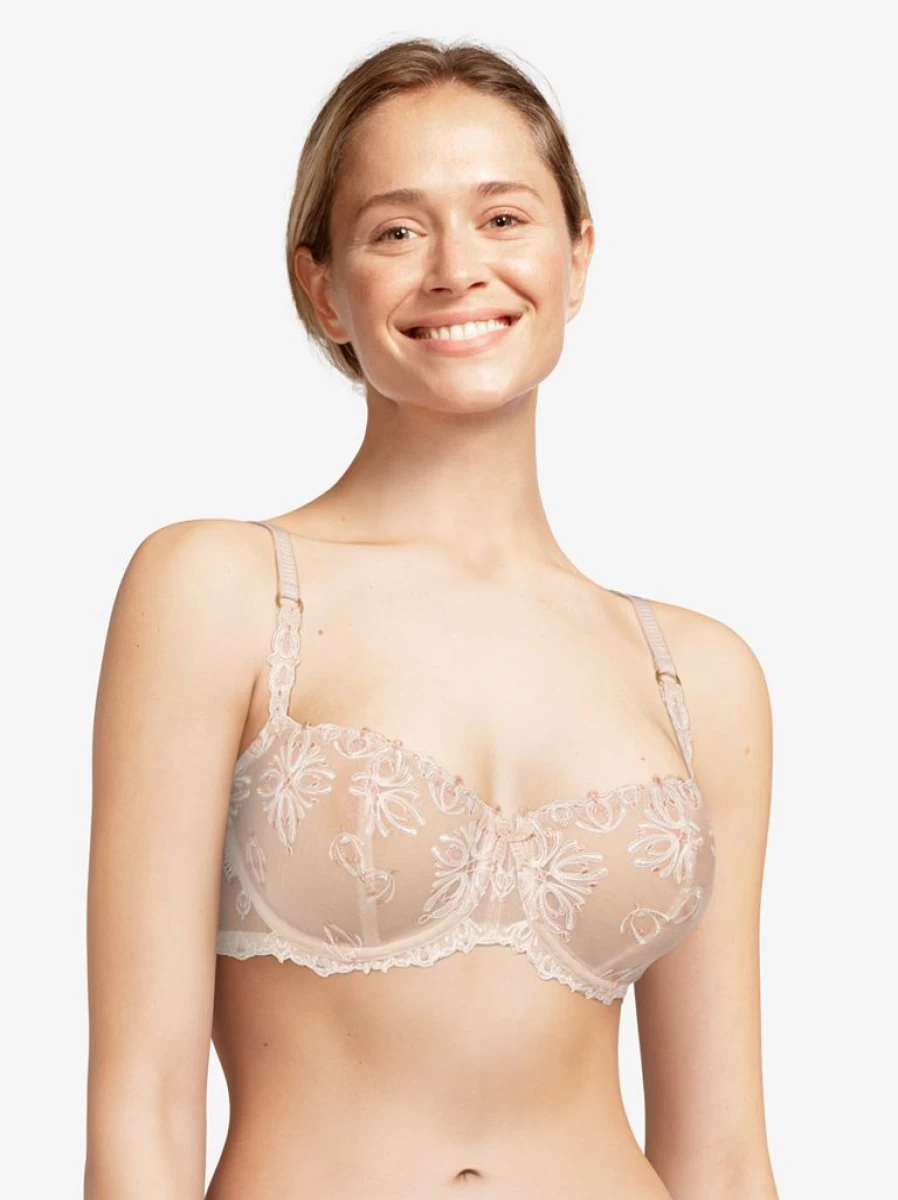 Chantelle Champs Elysees Balconette Bra - Lace Underwire Comfort Support
