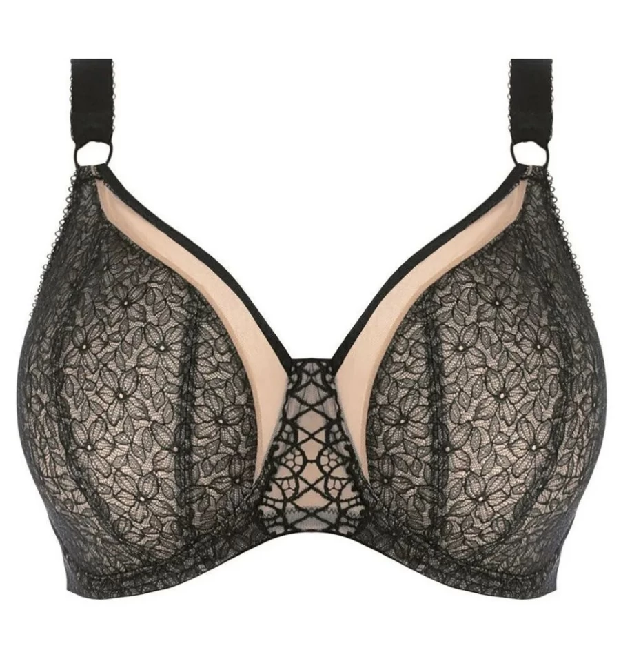 Elomi Sadie Bra - Black Full-Coverage Support Bra for Women