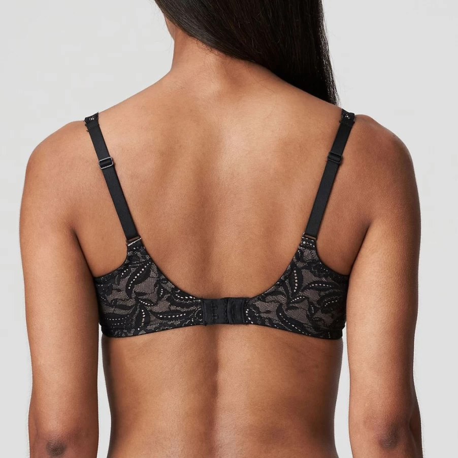 Primadonna Twist Palermo Non-Padded Balcony Bra in Black - Supportive & Comfortable Lingerie