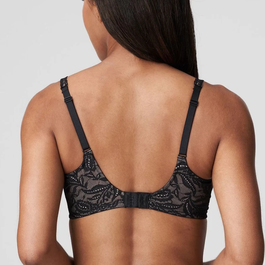 Primadonna Twist Palermo Padded Balcony Bra in Black | Comfortable & Supportive Lingerie
