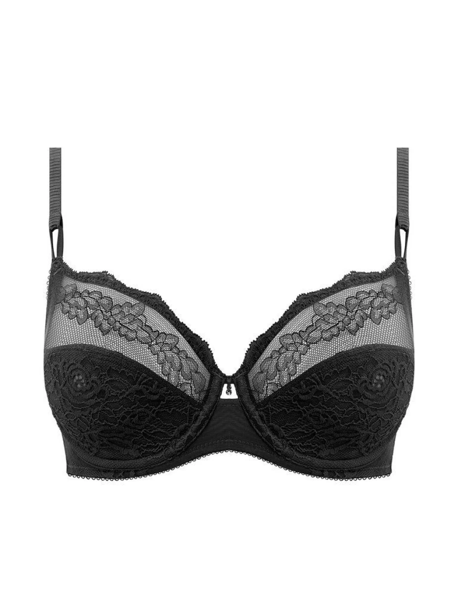 Wacoal Ravissant Balcony Bra - Black Lace Underwire Bra for Women