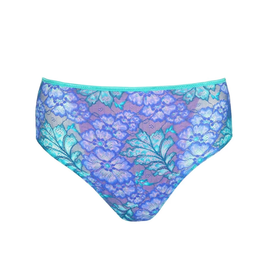 Primadonna Twist Morro Bay Full Brief in Mermaid Blue | Comfortable Women's Underwear