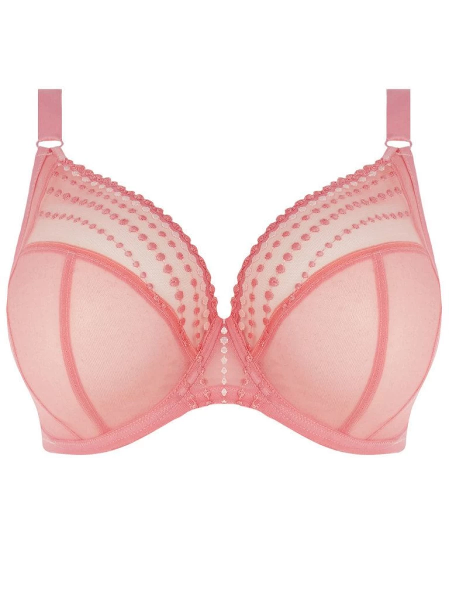 Elomi Matilda Plunge Bra in Rose | Supportive Full Cup Underwire Bra